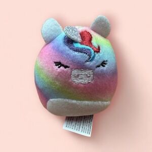 Squishville - Rainbow Unicorn  - New 2" Plush